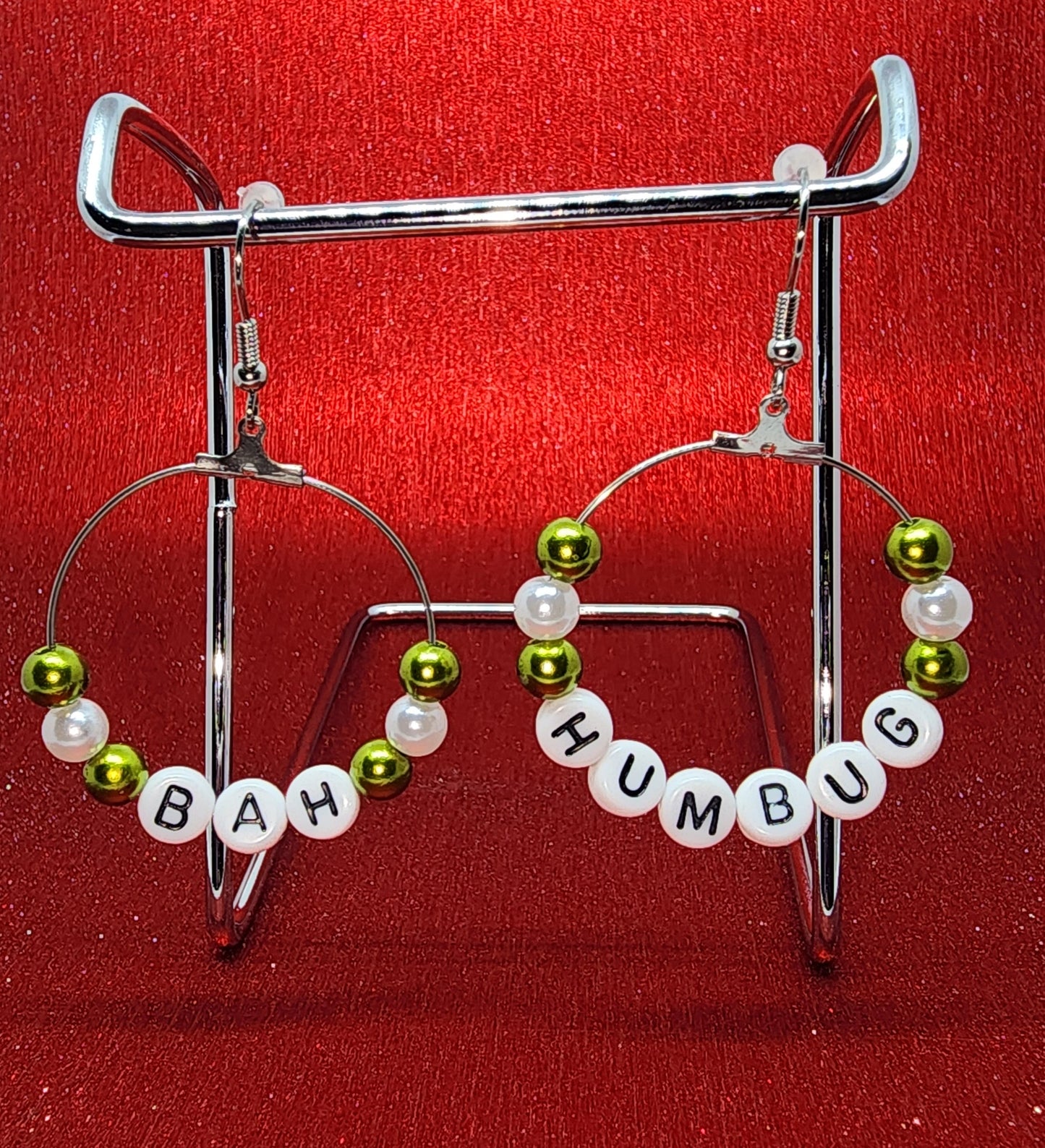 Christmas Phrases Earrings