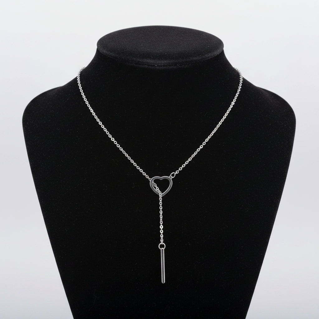 Titanium Steel Drop Necklace