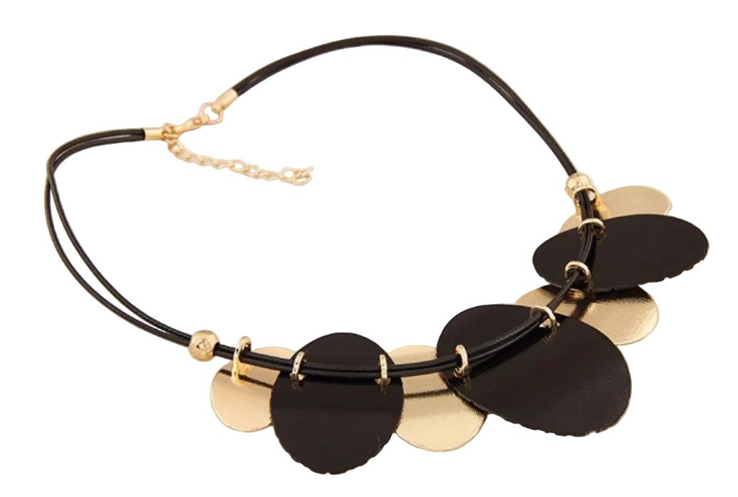 Alloy Exaggerated Metal Necklace