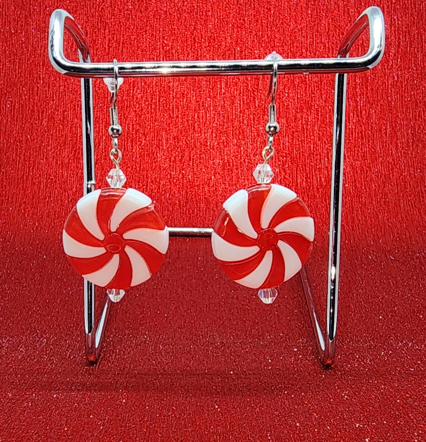 Peppermint Candy Earrings