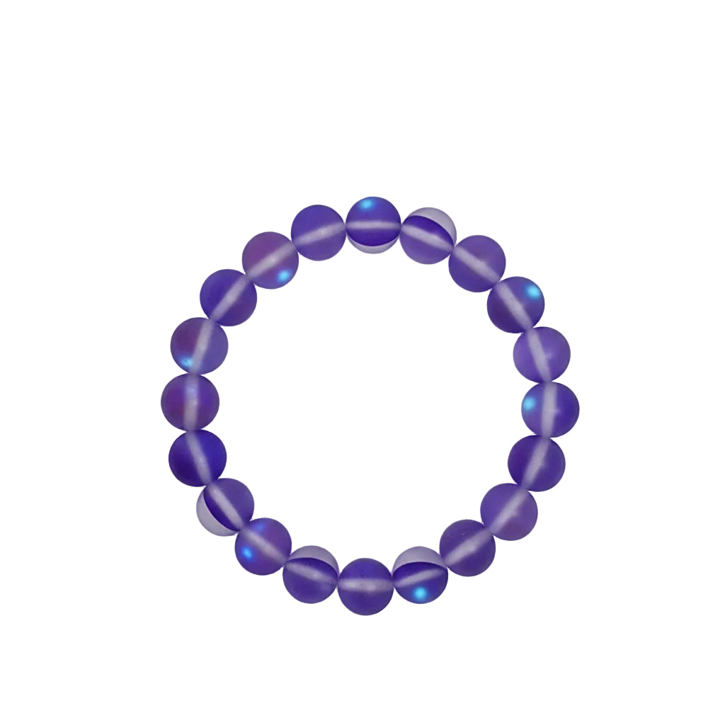 Purple Matte Iridescent Bracelet