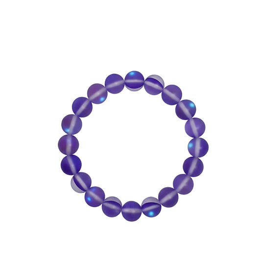 Purple Matte Iridescent Bracelet