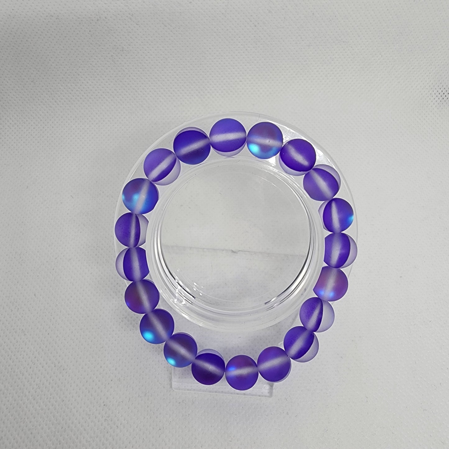 Purple Matte Iridescent Bracelet