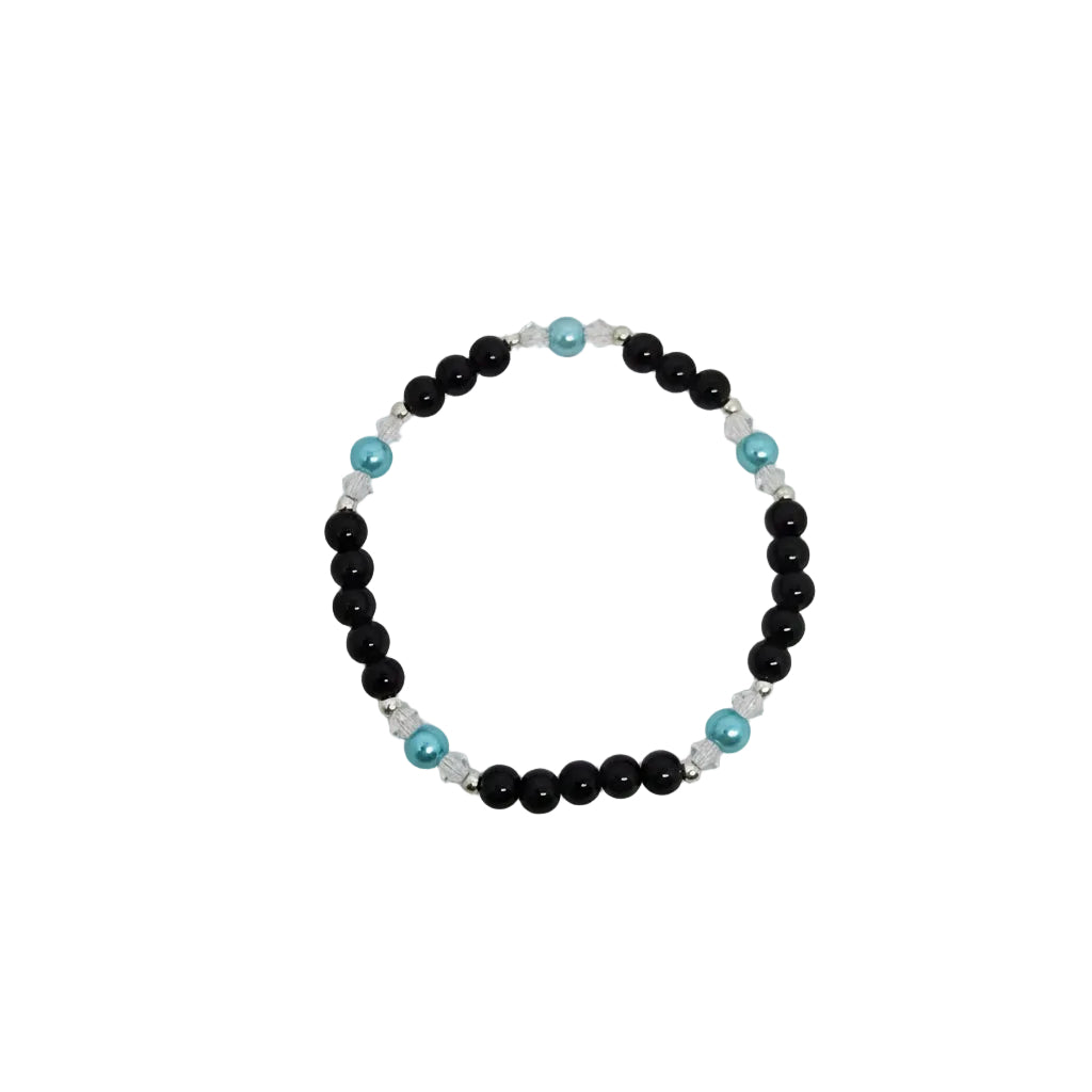 Imitation Pearl Stretch Bracelet