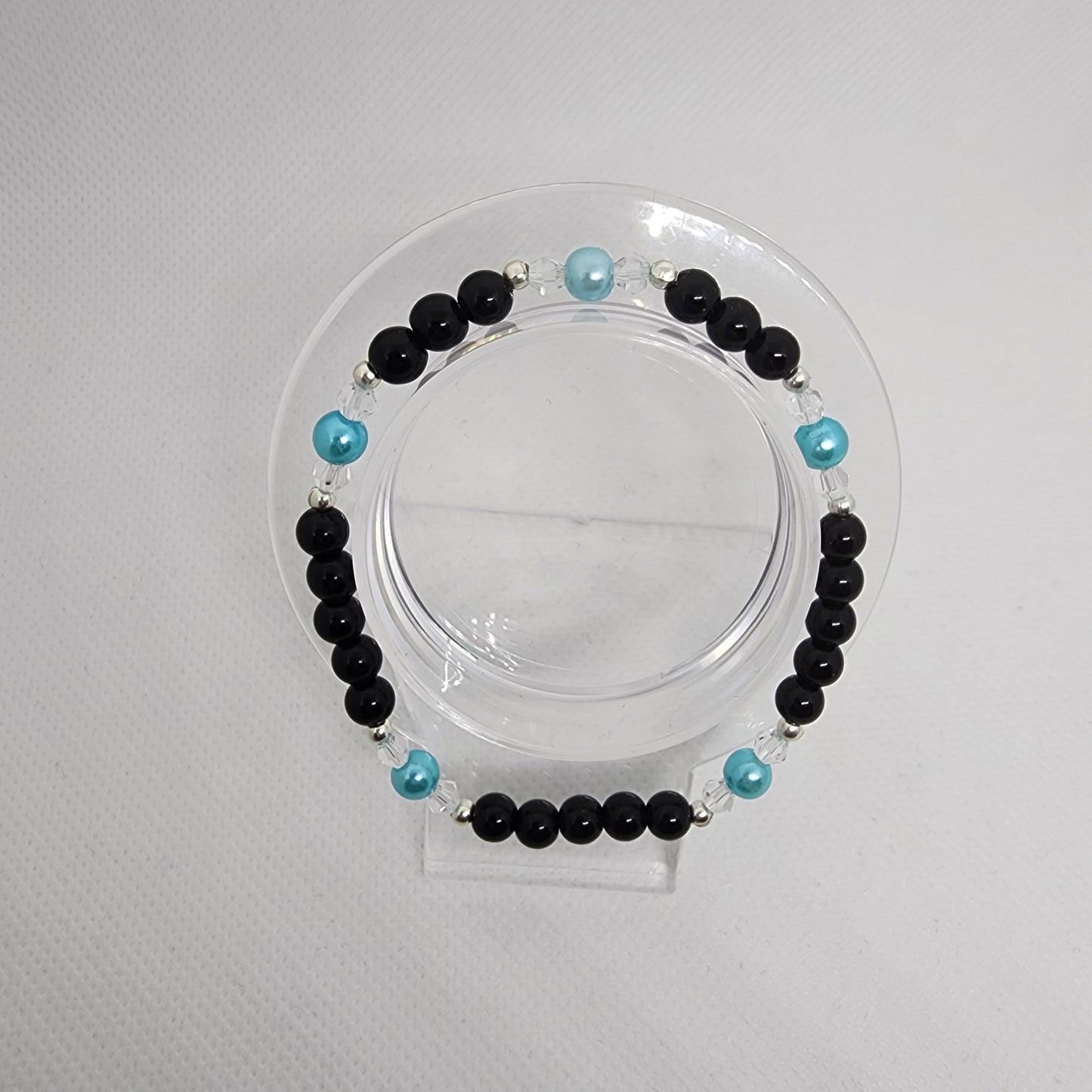 Imitation Pearl Stretch Bracelet