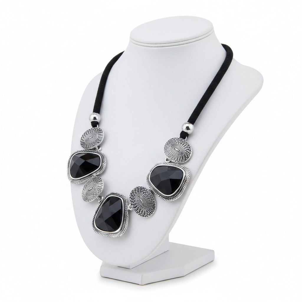 Exaggerated Alloy Metal Necklace