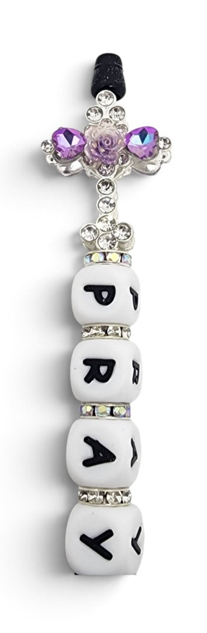 "PRAY" Beaded Pens
