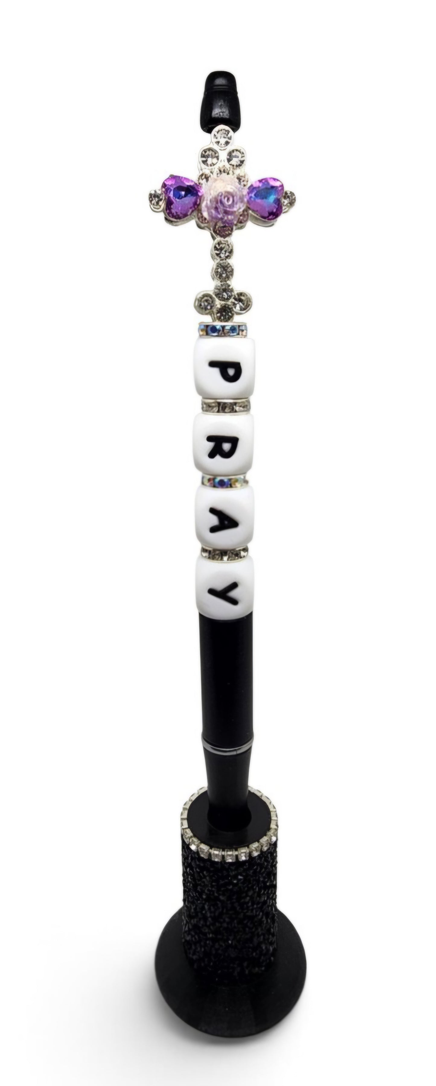 "PRAY" Beaded Pens