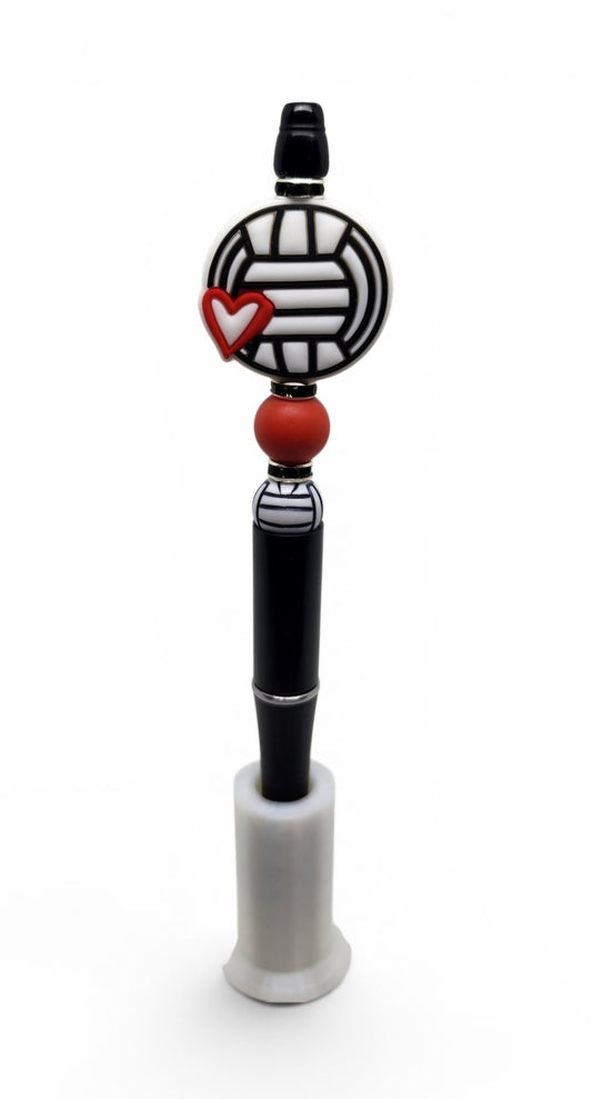 Beaded Volleyball Pen
