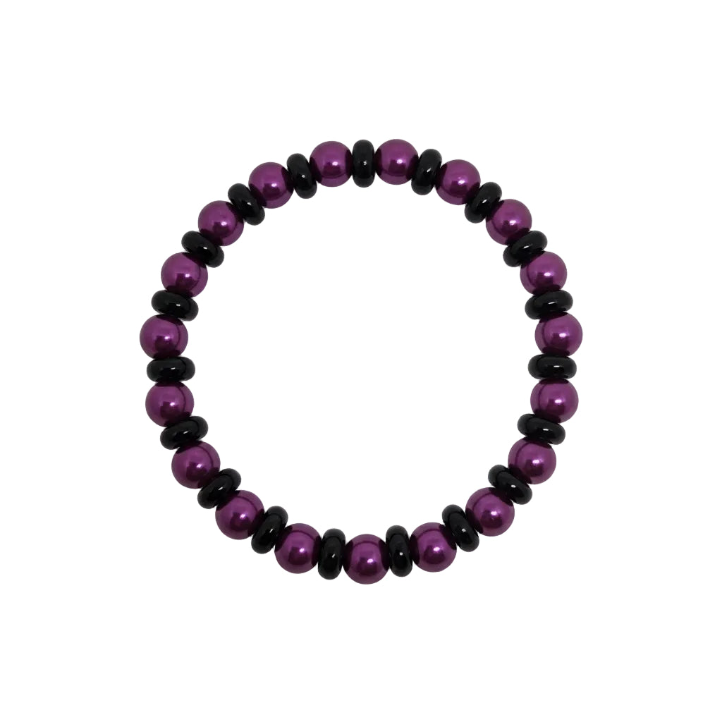 Pearl Beaded Stretch Bracelet
