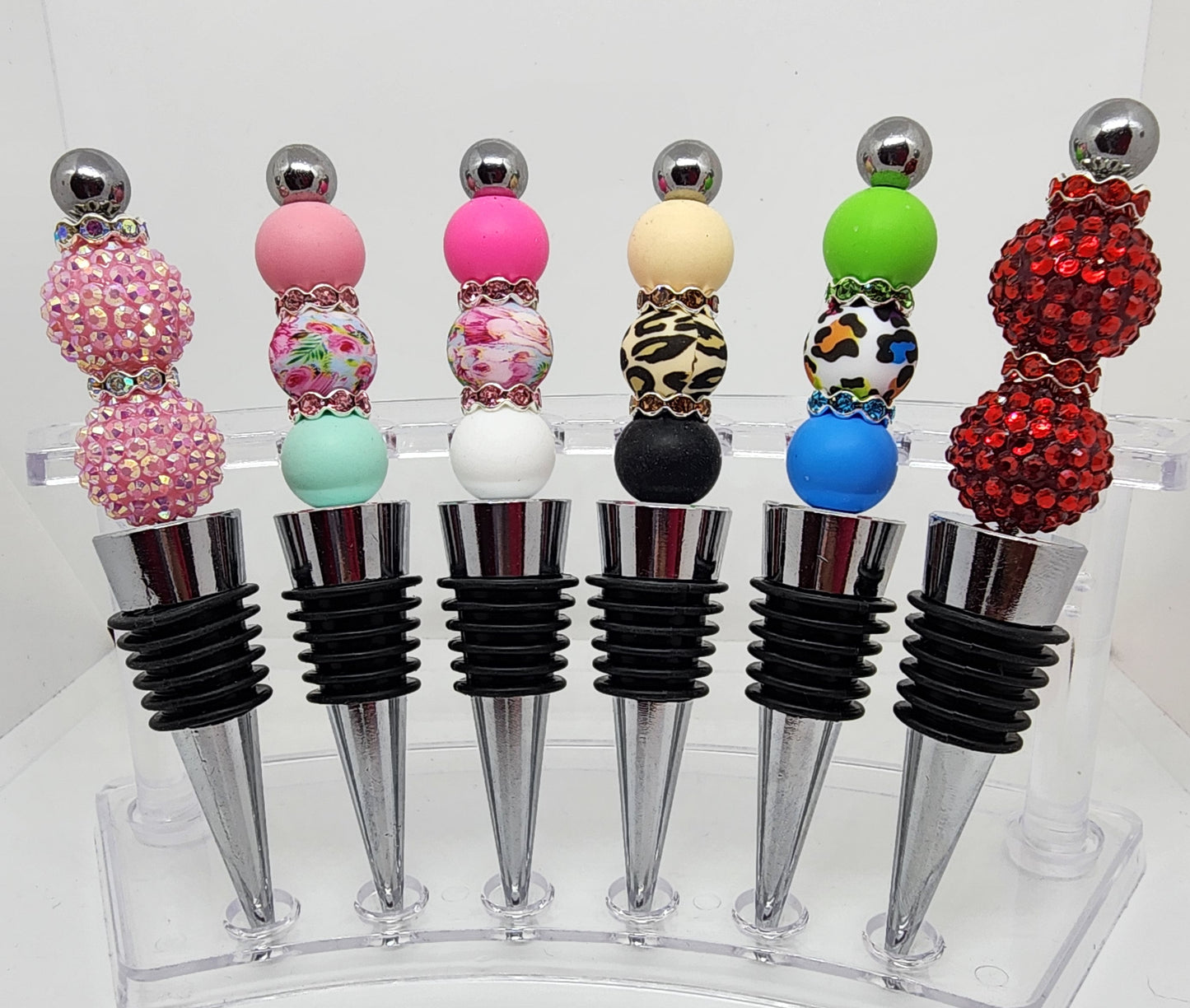 Beaded Bottle Stoppers