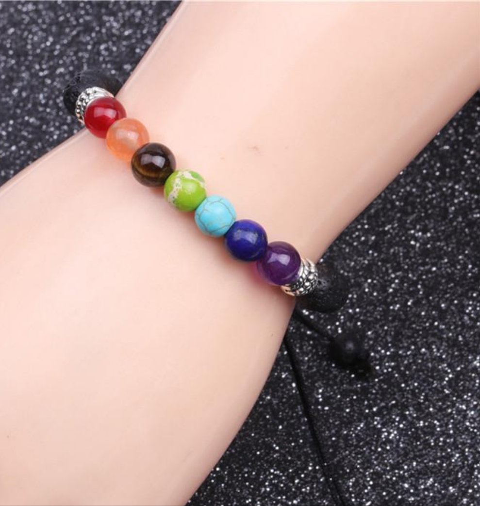 Unisex 7 Chakra Bracelet