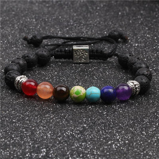 Unisex 7 Chakra Bracelet