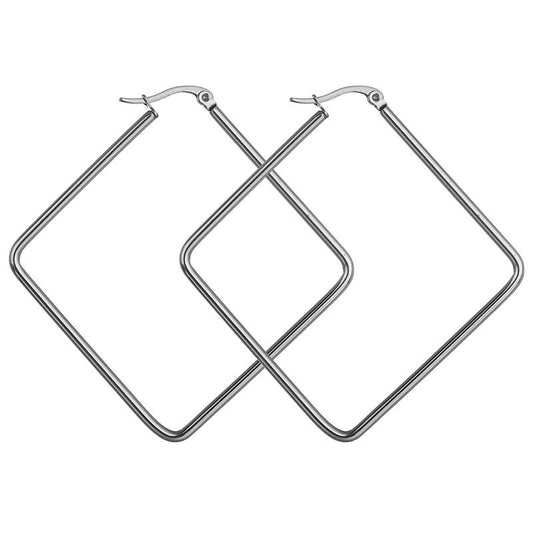 Stainless Steel Geometric Earrings