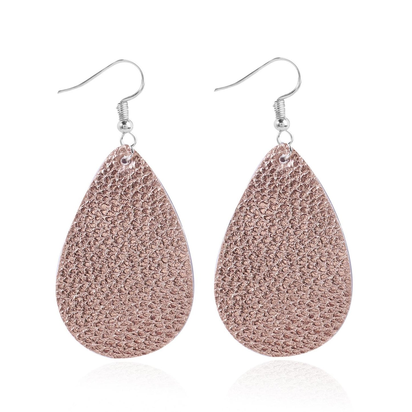 Faux Leather Earrings