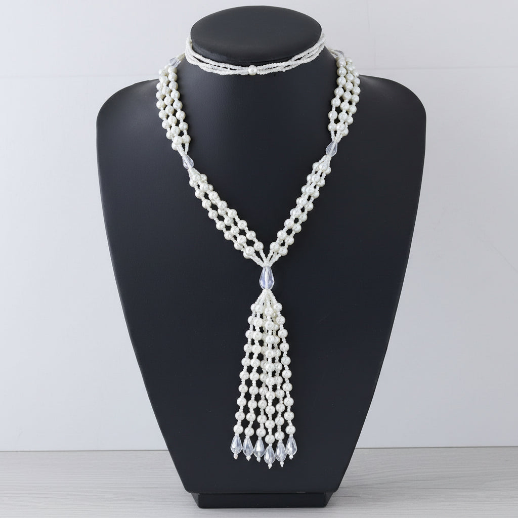 Long Beaded Necklace