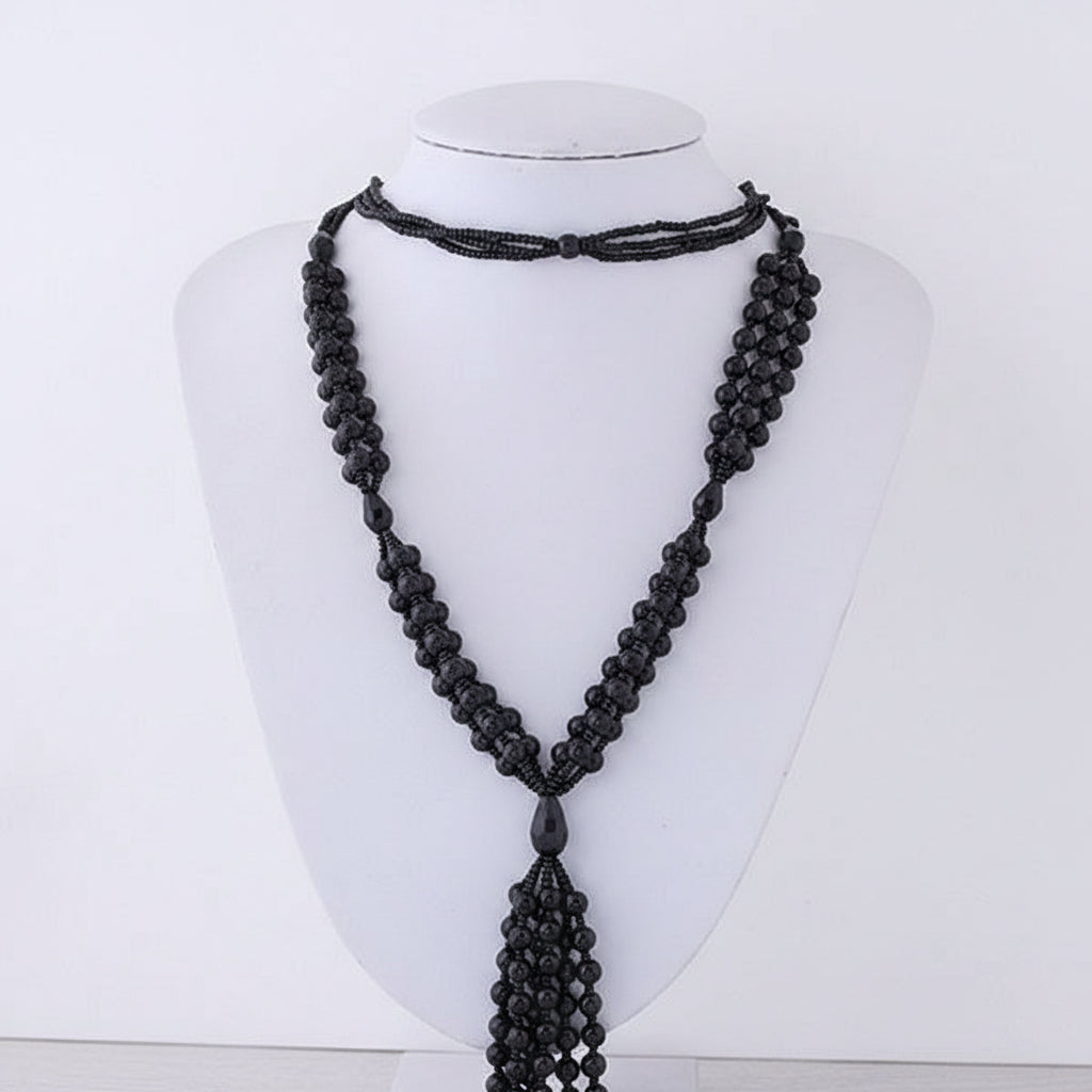 Long Beaded Necklace