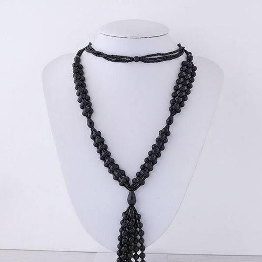 Long Beaded Necklace