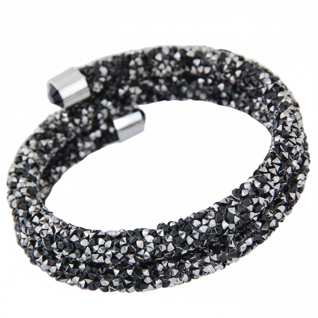 Double Opening Crystal Bracelet