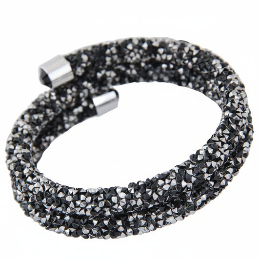 Double Opening Crystal Bracelet