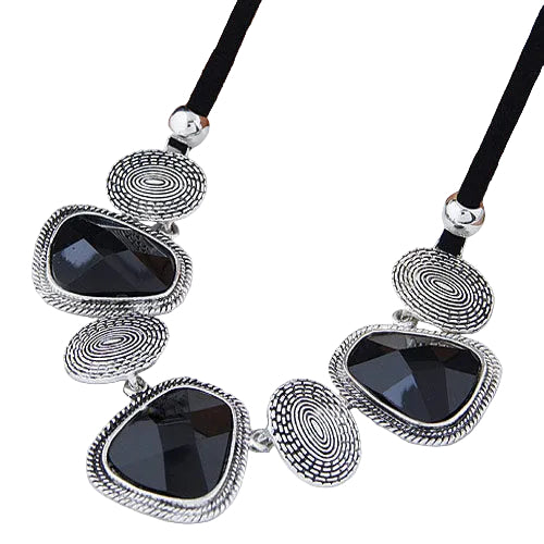 Exaggerated Alloy Metal Necklace