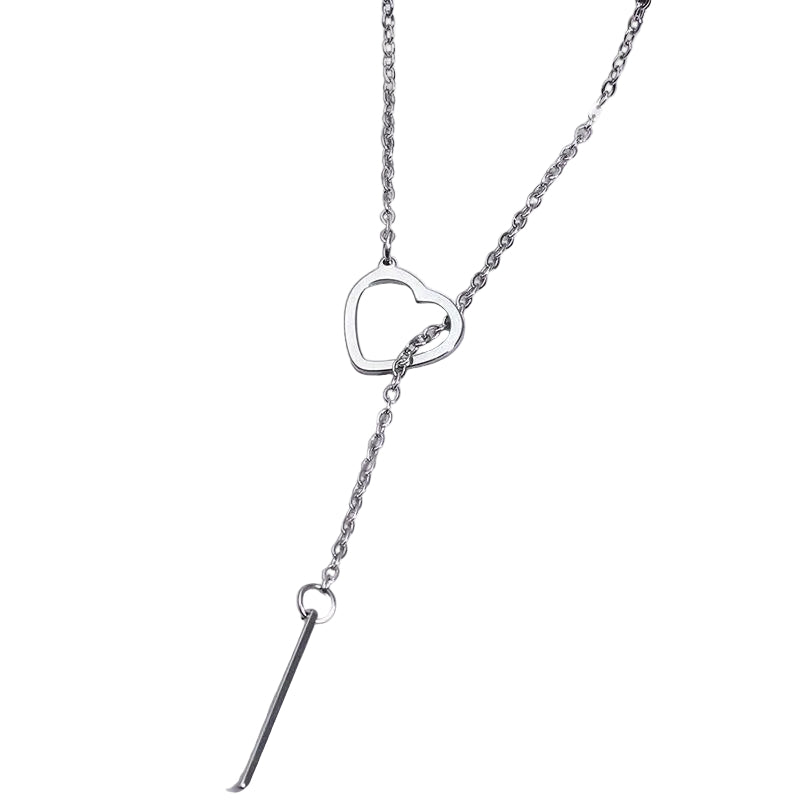 Titanium Steel Drop Necklace