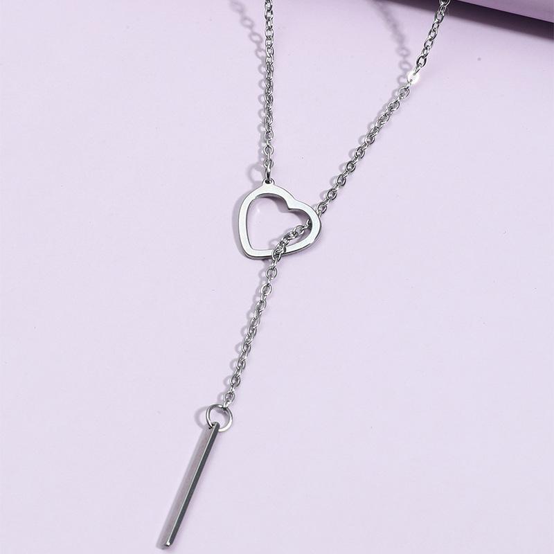 Titanium Steel Drop Necklace