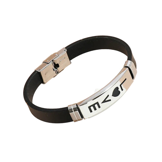 Stainless Steel "LOVE" Bracelet
