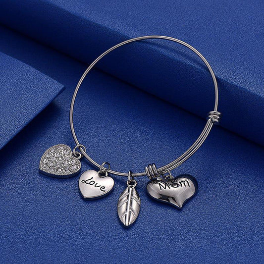 Mom/Love Charm Bracelet