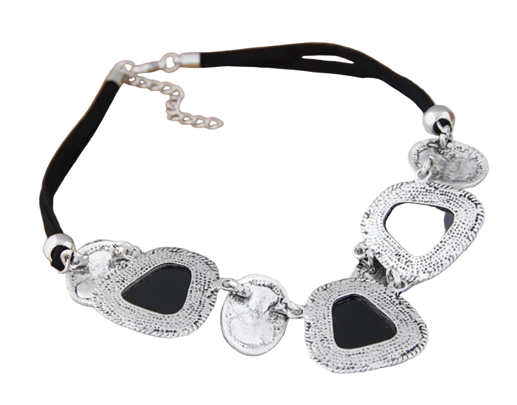 Exaggerated Alloy Metal Necklace